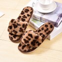 New Cotton Plush Leopard Slippers  Nhpe415544