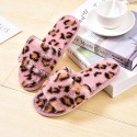 New Cotton Plush Leopard Slippers  Nhpe415544