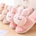 New Autumn And Winter Parentchild Plush Slippers Cute Cartoon Rabbit Cotton Slippers Baby Indoor Warm Cotton Slippers On Behalf Of Nhpe415551