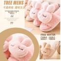 New Autumn And Winter Parentchild Plush Slippers Cute Cartoon Rabbit Cotton Slippers Baby Indoor Warm Cotton Slippers On Behalf Of Nhpe415551