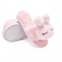 New Autumn And Winter Parentchild Plush Slippers Cute Cartoon Rabbit Cotton Slippers Baby Indoor Warm Cotton Slippers On Behalf Of Nhpe415551