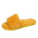 New Thick Plush Solid Color Nonslip Flip Flops  Nhpe415557