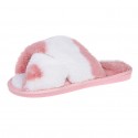 New Cross Dyed Plush Slippers  Nhpe415561