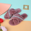 Fashion Cotton Nonslip Flatbottomed Plush Slippers  Nhpe415564