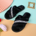 Fashion Cotton Nonslip Flatbottomed Plush Slippers  Nhpe415564