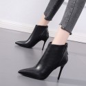 Simple Pointed Toe Stiletto Ankle Boots Nhso401666