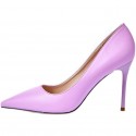 Simple Pointed Stiletto High Heel Shallow Mouth Single Shoes Nhso410452