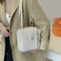 Solid Color Oneshoulder Underarm Small Square Bag  Nhtg406948