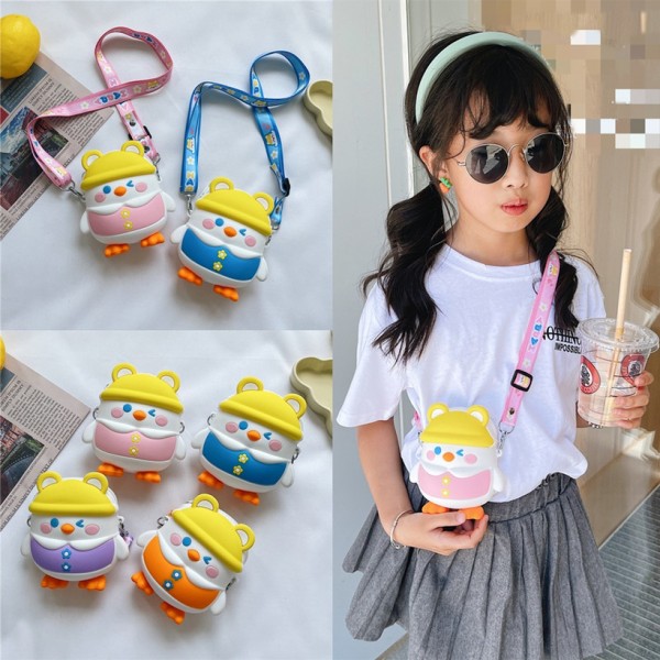 Cute Cartoon Figure Shape Messenger Children Bag  Nhtg406951