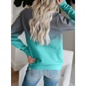 Fashion Tiedye Gradient Longsleeved Sports Sweatshirt Nhuo414709