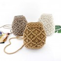 New Vintage Cotton Rope Mini Straw Woven Bag Nhxm409039