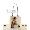 Simple Retro Bead Straw Woven Solid Color Bag Nhxm409044