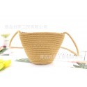 New Dumpling Shaped Cotton Rope Straw Bag Nhxm409046