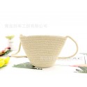 New Dumpling Shaped Cotton Rope Straw Bag Nhxm409046