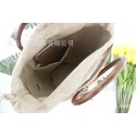 Vintage Circle Handle Straw Woven Bucket Handtie Bag Nhxm409047