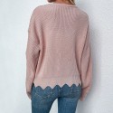 Solid Color Longsleeved Button Knitted Sweater Jacket  Nhzn413034